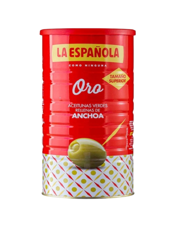 ACEITUNAS RELL. ANCHOA 6x600gr LA ESPAÃOLA