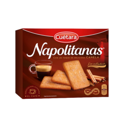 CUETARA NAPOLITANAS CANELA "RICANELA" 10x500gr