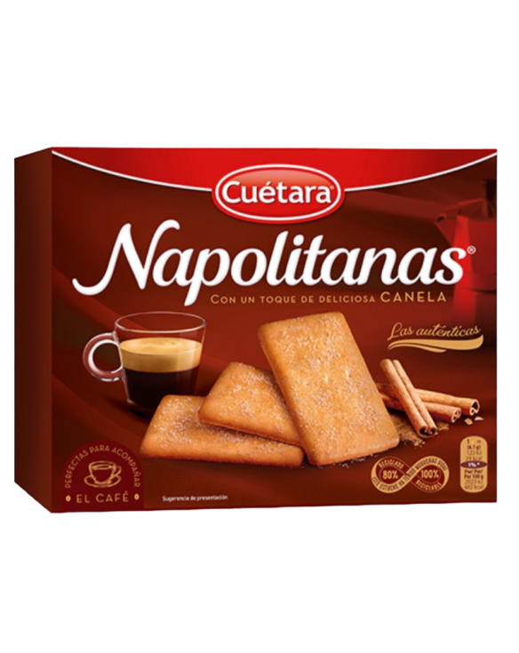 CUETARA NAPOLITANAS CANELA "RICANELA" 10x500gr