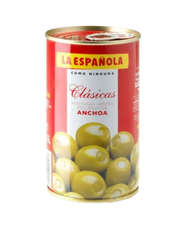 ACEITUNAS RELL. ANCHOA 12x150gr LA ESPAÃOLA