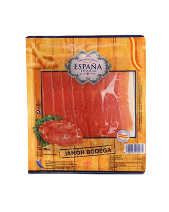 ESPAÃA E HIJOS BANDEJA JAMON BODEGA 12x200gr