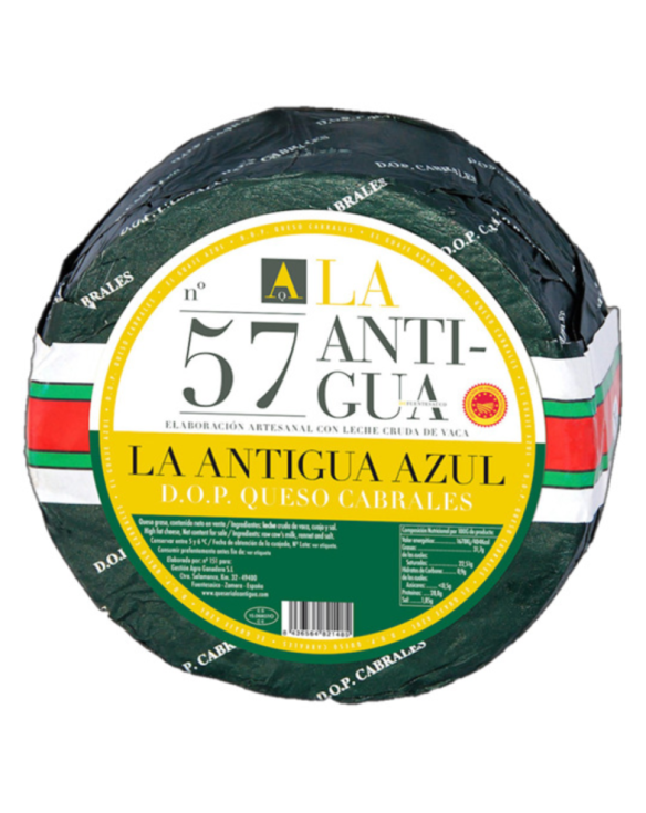 LA ANTIGUA QUESO 57 AZUL DOP CABRALES 2x3Kg