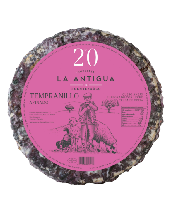 LA ANTIGUA QUESO OVEJA AÃEJO AL TEMPRANILLO 16x430gr