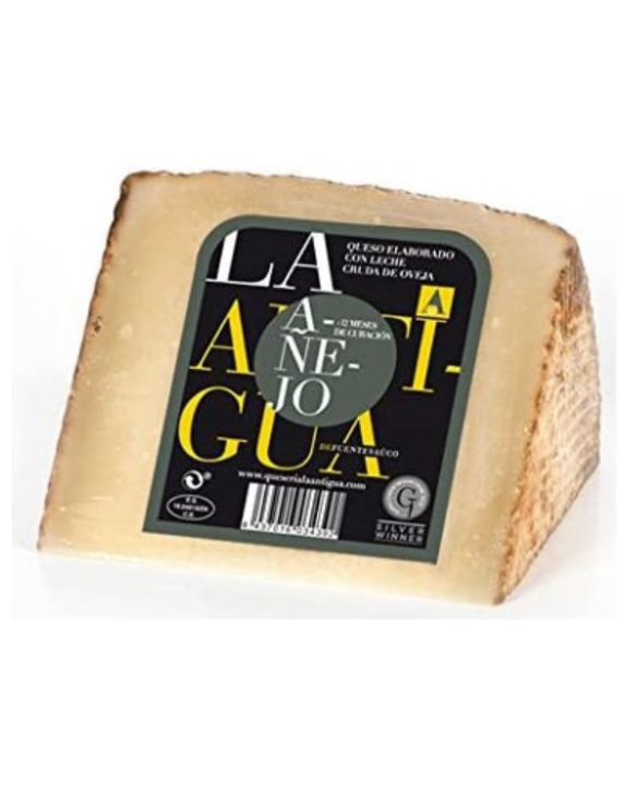 LA ANTIGUA QUESO OVEJA AÃEJO 24x250gr PZA