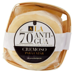 LA ANTIGUA QUESO CREMOSO OVEJA MINI C.MADERA 6x560gr.