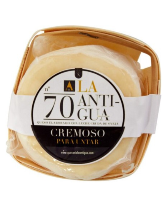 LA ANTIGUA QUESO CREMOSO OVEJA MINI C.MADERA 6x560gr.
