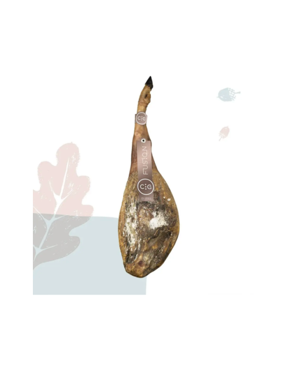 JAMON IBERICO C&G FUSION 100% CON HUESO+FUNDA +-9Kg