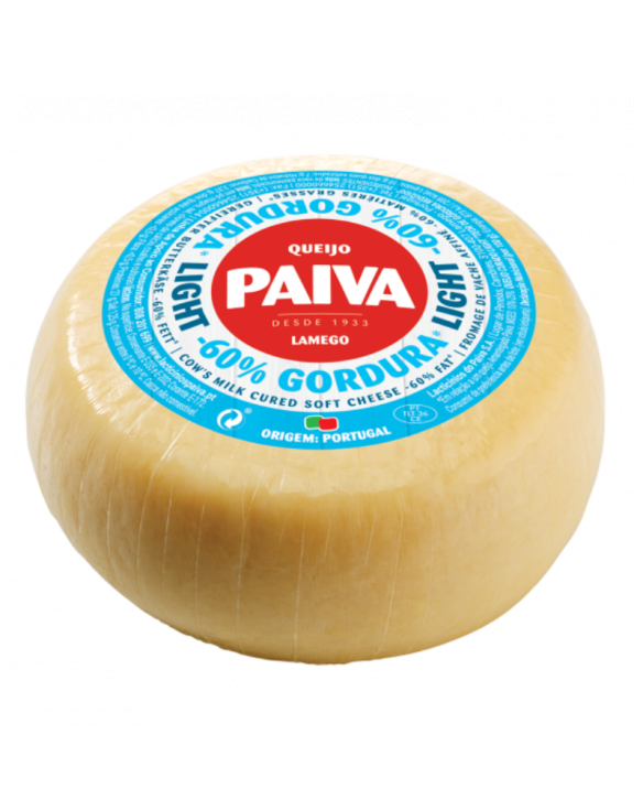 QUEIJO PAIVA PRATO AMANTEIGADO LIGHT 12x570gr