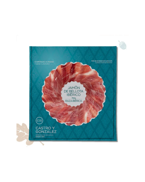JAMON IBERICO C&G BELLOTA CORT.A MANO 100gr