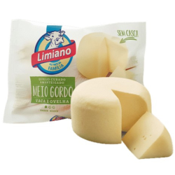 LIMIANO QUEIJO M/GORDO 8x450gr SEM CASCA