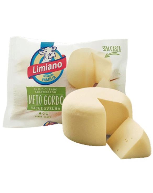 LIMIANO QUEIJO M/GORDO 8x450gr SEM CASCA