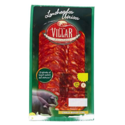 CHORIZO IBERICO VILLAR EXTRA LONCHAS 20x100gr