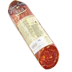 CHORIZO ESPECIAL PICANTE VILLAR 1/2 PZAS 4x1,6KG+-