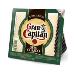 SEMI-CURADO GRAN CAPITAN CUÃAS 16X250GR.