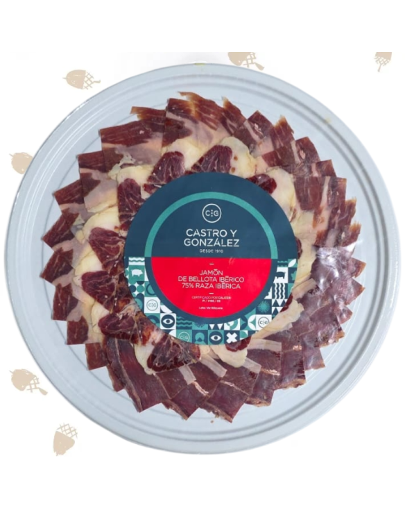 JAMON IBERICO C&G BELLOTA 75% MANO M.A.P 1x100gr