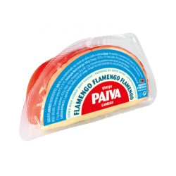 QUEIJO PAIVA FLAMENGO BOLA 1/4 16x300gr