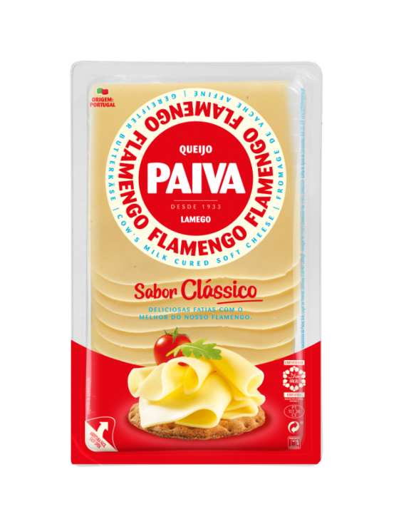 QUEIJO PAIVA FATIAS FLAMENGO 20x275gr