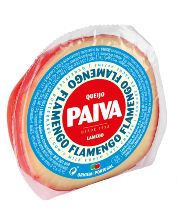 QUEIJO PAIVA FLAMENGO BOLA 1/2 8x680gr