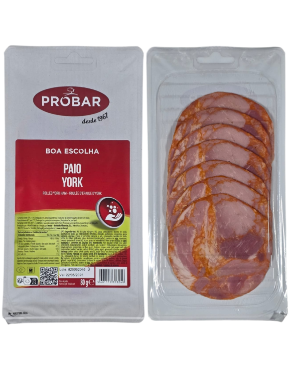 PROBAR PAIO YORK FATIADO 18x80gr