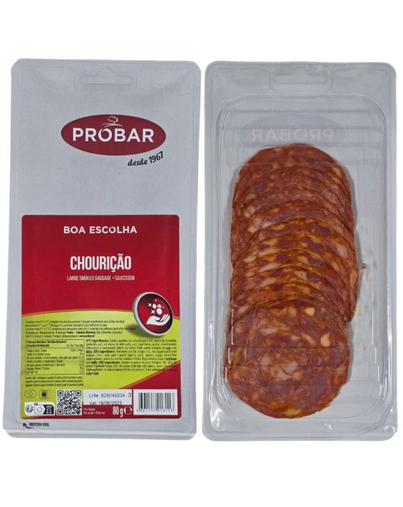 PROBAR CHOURICAO FATIADO 16x80g