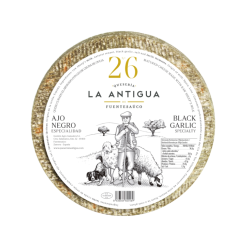 LA ANTIGUA QUEIJO OVELHA CURADO CON AJO NEGRO 2,5Kg+-