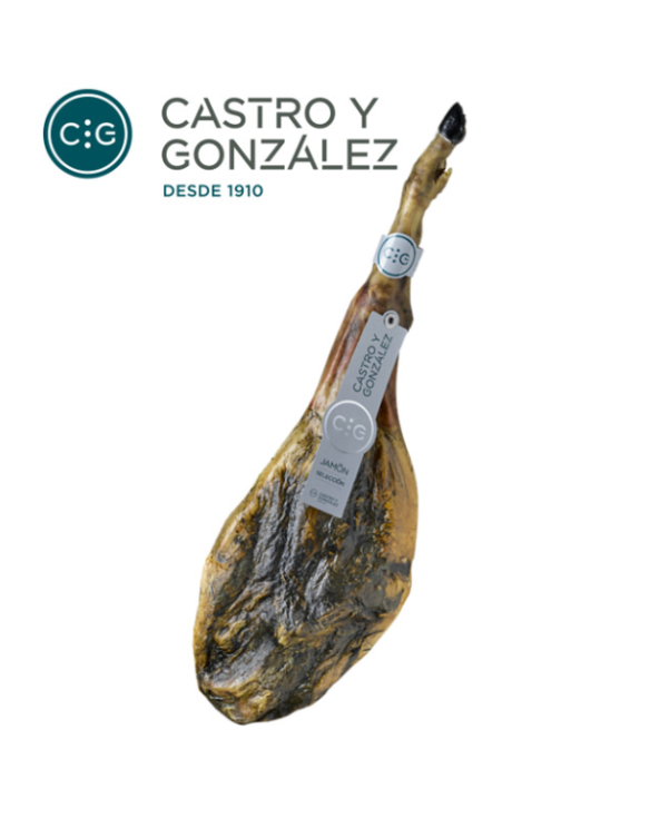JAMON IBERICO C&G SELECCION CON HUESO +-8Kg