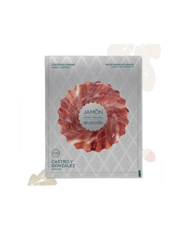 JAMON IBERICO C&G SELECCION CORT.A MANO 50gr