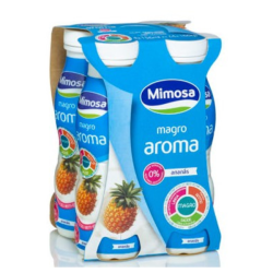 MIMOSA IOGURTE MAGRO LIQ. ANANAS 6x(4x156ml)