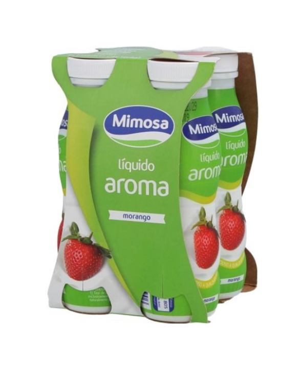 MIMOSA IOGURTE LIQUIDO MORANGO 6x(4x156ml)