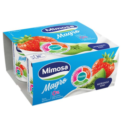 MIMOSA IOGURTE MAGRO MORANGO/KIWI 6x(4x125gr)