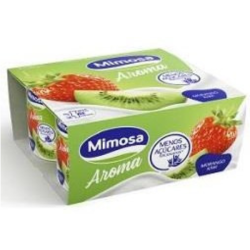 MIMOSA IOGURTE AROMA MORANGO/KIWI 6x(4x125gr)