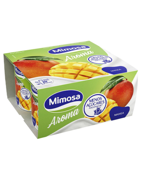 MIMOSA IOGURTE AROMA MANGA 6x(4x125gr)
