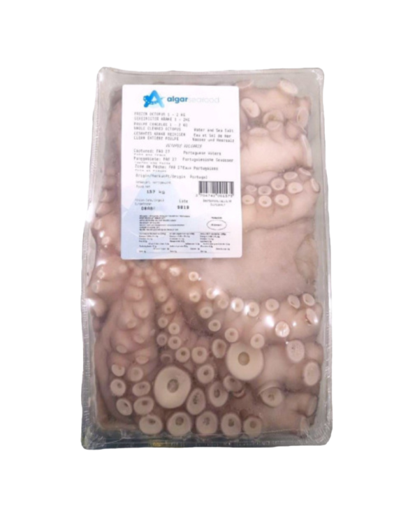 ALGARSEAFOOD POULPE AVEC TÃTE 2-3kg 1x14kg