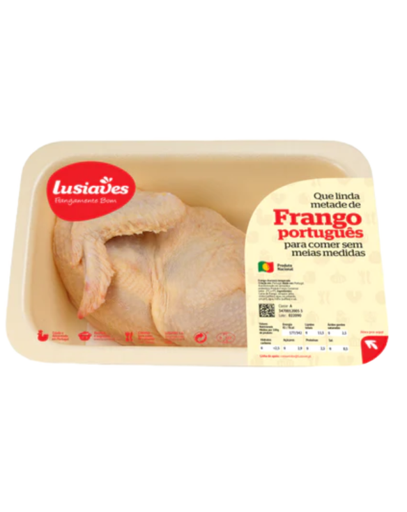 LUSIAVES FRANGO CAMPO METADES 7.5Kg