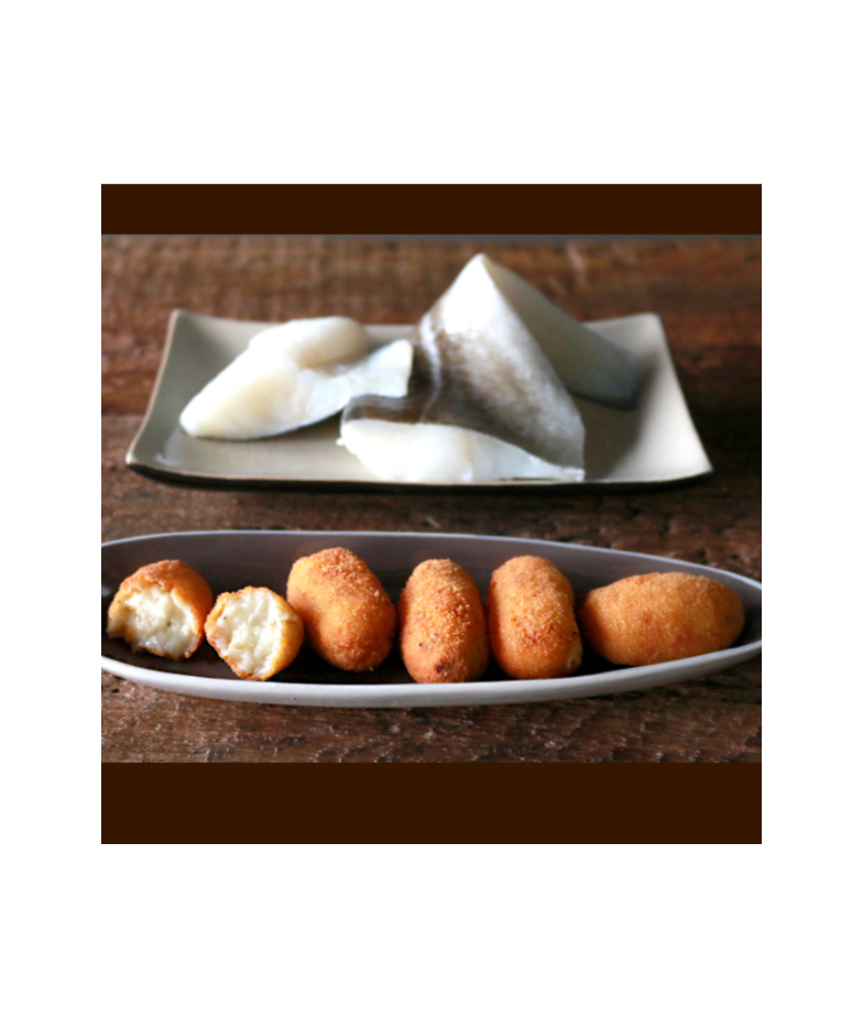 Croquetas BACALAO 25gr