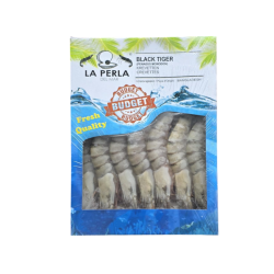 BLACK TIGER BGD 13/15 700gr NET BUDGET 10x1Kg LA PERLA