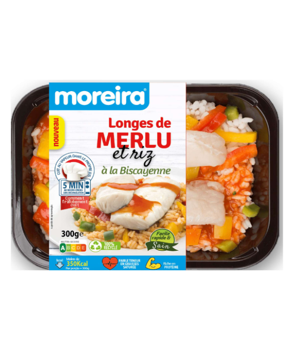 MOREIRA LOMBOS PESCADA C.ARROZ BISCAIA 12x300gr