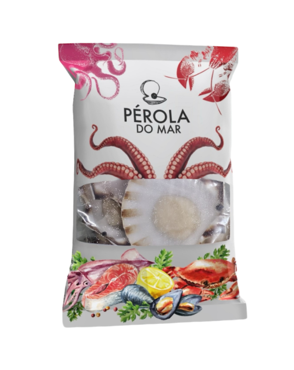 PEROLA DO MAR VIEIRAS M/CONCHA  8/12    8X900GR