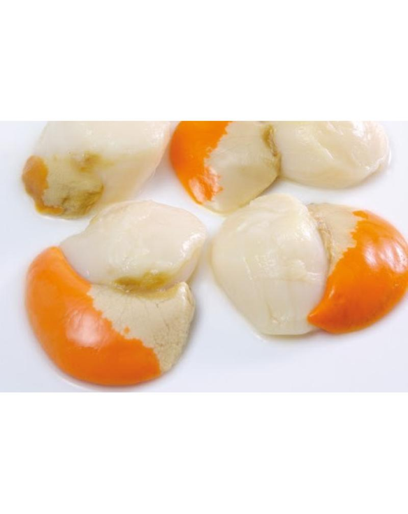 VIEIRAS CON HUEVA 30/40   / 10KG. / P.MAR