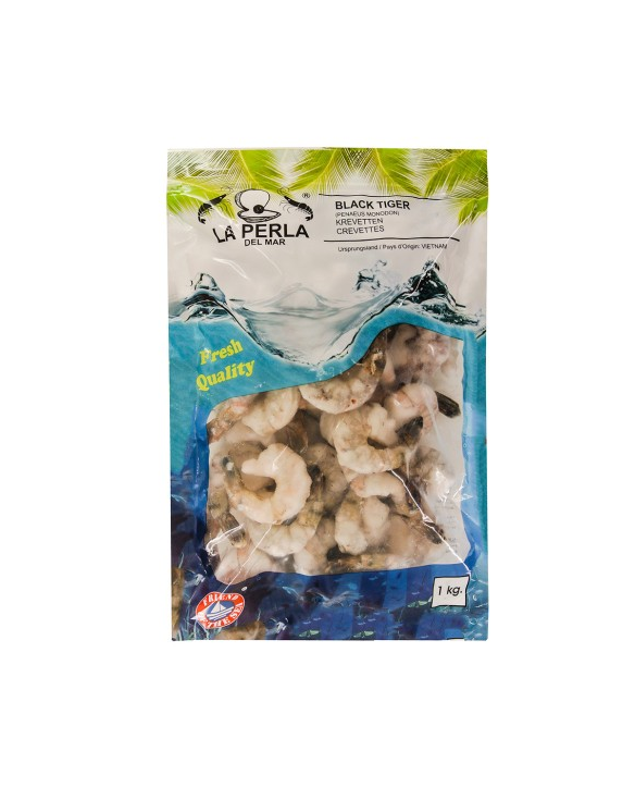 COLAS PELADAS VANNAMEI VNM 31/40 10x1Kg PERLA D.MAR