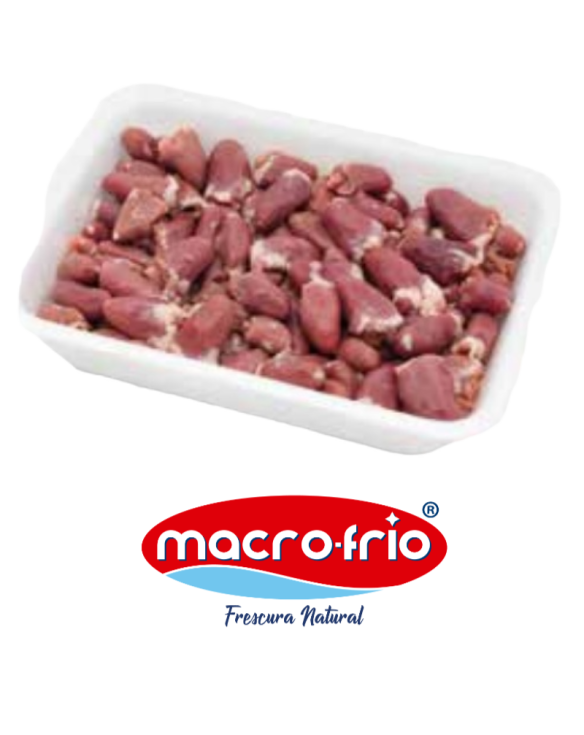 MACROFRIO CORAÃOES DE FRANGO COV. 6x1Kg