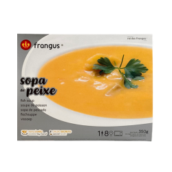 REI DOS FRANGOS SOUPE DE POISSON 12x350gr