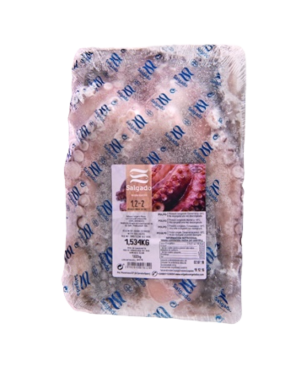 PULPO PLACA T 1-2Kg  - SALGADO