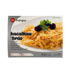 REI DOS FRANGOS BACALHAU A BRAS 12x320gr