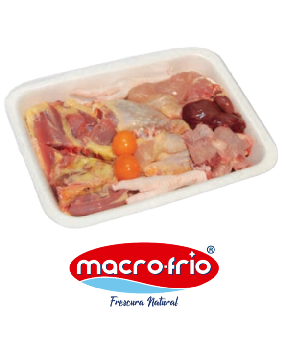 MACROFRIO CANJINHA DE GALINHA CONG. (8ud/crt)