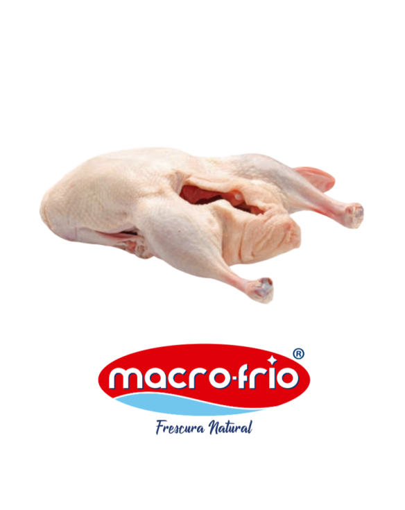 MACROFRIO PATO INTEIRO 1.5 a 1.9 Kg/ud (6ud/crt)