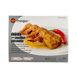 REI DOS FRANGOS ASAS DE FRANGO PICANTES 12x320gr