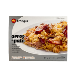 REI DOS FRANGOS ARROZ DE PATO 12x350gr