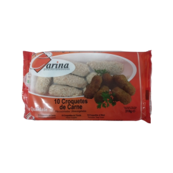 CROQUETAS DE CARNE CARINA 15x310gr (10u/cuv)