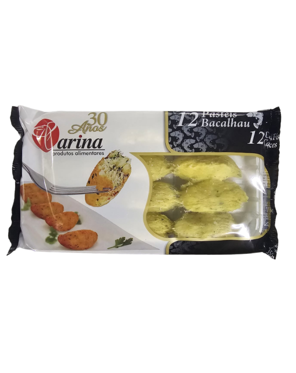 PASTEIS DE BACALHAU CARINA 13x350gr (12u/cuv)